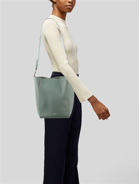 celine sangle green|sangle Celine bag.